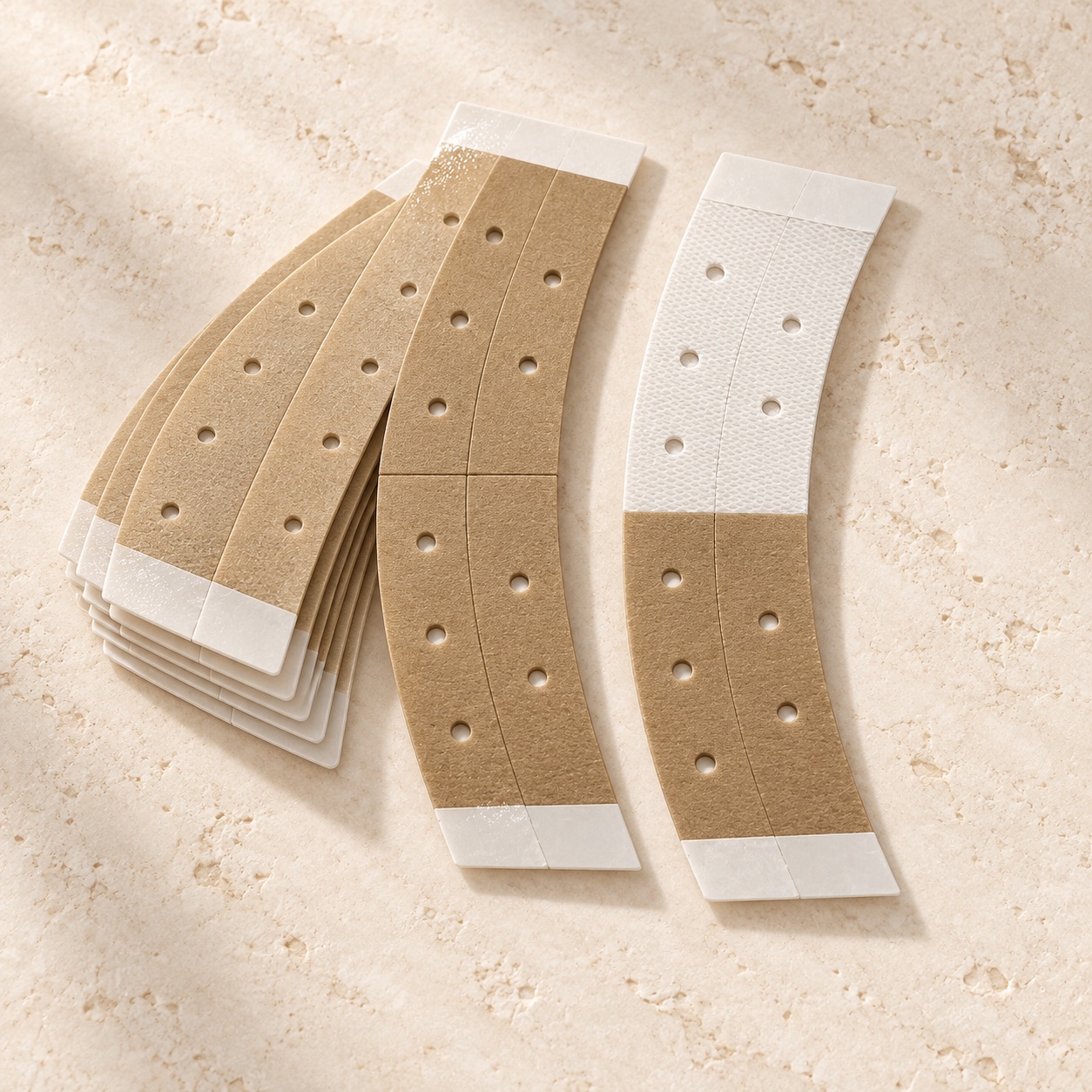 Illustrative visual of Perforated Mesh Wig Tape Tabs · 36 / Box